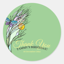 バタフライフィールズシール ラウンドシール