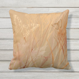 バタフライフィールズ秋の牧草地 クッション