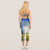 バタフライフィールド カプリレギンス (裏面)