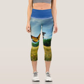 バタフライフィールド カプリレギンス (正面)