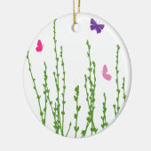 バタフライフィールド セラミックオーナメント (左)