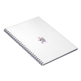 バタフライフェアリータトゥーベクトル – ヴィンテージフローラアート ノートブック