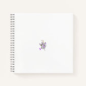 バタフライフェアリータトゥーベクトル – ヴィンテージフローラアート ノートブック (正面)