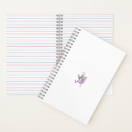 バタフライフェアリータトゥーベクトル – ヴィンテージフローラアート ノートブック