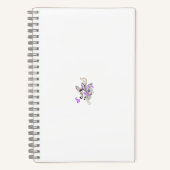 バタフライフェアリータトゥーベクトル – ヴィンテージフローラアート ノートブック (正面)