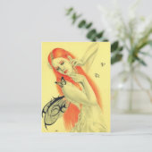 バタフライフェアリー秘密はがき ポストカード (スタンド正面)