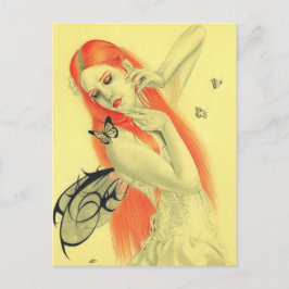 バタフライフェアリー秘密はがき ポストカード