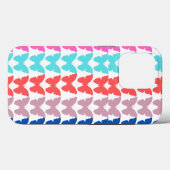 バタフライフォンケース、アップルiPhone 13 Pro、タフ Case-Mate iPhoneケース (裏面 (横))