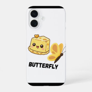 バタフライフォンケース iPhone 16ケース