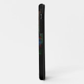 バタフライフラクタルタイガーアゲハチョウ Case-Mate iPhoneケース (裏面/左)