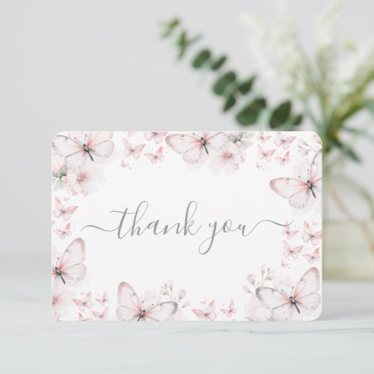 バタフライフラットサンキューカード サンキューカード (スタンド正面)