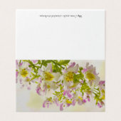 バタフライフラワーカード (外部フラット)