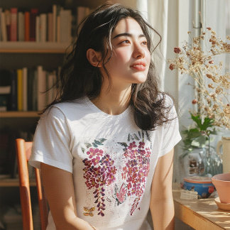 バタフライフラワーパーティー! Tシャツ