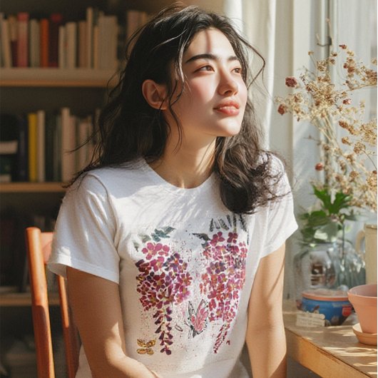 バタフライフラワーパーティー! Tシャツ