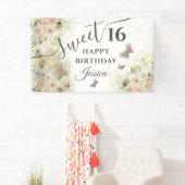 バタフライフローラガーデンsweet sixteen招待 横断幕 (インサイチュ)