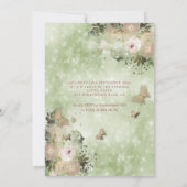 バタフライフローラガーデンsweet sixteen 招待状 (裏面)