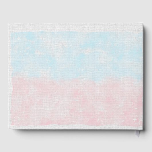 バタフライフローラ写真甘い16誕生日パーティー ゲストブック (裏面)