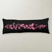 バタフライフローラ抱き枕 ボディピロー (裏面)