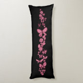 バタフライフローラ抱き枕 ボディピロー (裏面 (縦))