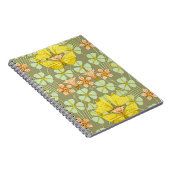 バタフライフローラ植物性アールヌーボー ノートブック (右側)