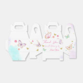 バタフライフローラ誕生日の特典ボックス フェイバーボックス (折り畳みなし)