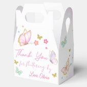 バタフライフローラ誕生日の特典ボックス フェイバーボックス (オープン)