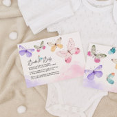 バタフライブックベビーカード エンクロージャーカード