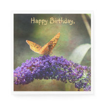 バタフライブッシュの蝶