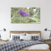 バタフライブッシュ キャンバスプリント (インサイチュ (寝室))