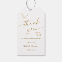 バタフライブライダルシャワーサンキューオペ