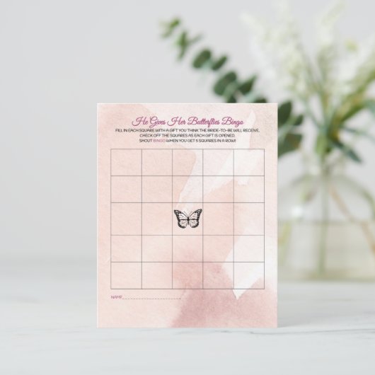 バタフライブライダルシャワービンゴ (スタンド正面)