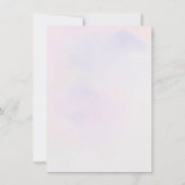 バタフライブライダルシャワー サンキューカード (裏面)