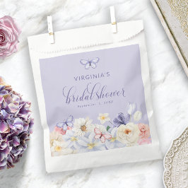 バタフライブライダルシャワー フェイバーバッグ