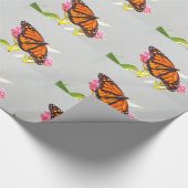 バタフライブライトラッピング紙 ラッピングペーパー (角)