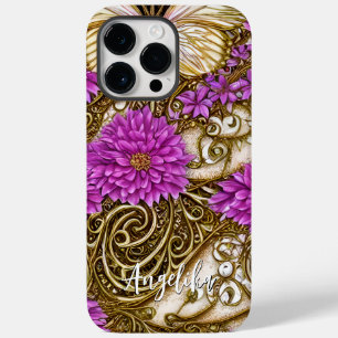 バタフライブランケットパーソナライズされた（名前） Case-Mate iPhone 14 PRO MAXケース