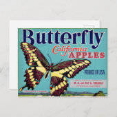 バタフライブランド ポストカード (正面/裏面)