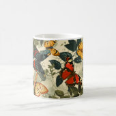 バタフライブリス:ヴィンテージ コーヒーマグカップ (中央)