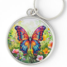 バタフライブルーオレンジウイング