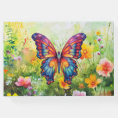 バタフライブルーオレンジウイング ゲストブック (裏面)