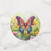 バタフライブルーオレンジウイング コンフェッティ (スモール正面)