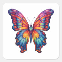 バタフライブルーオレンジウイング