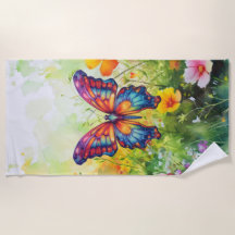 バタフライブルーオレンジウイング