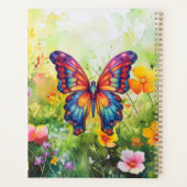 バタフライブルーオレンジウイング プランナー手帳 (裏面)