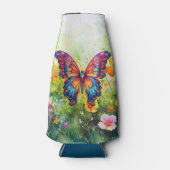バタフライブルーオレンジウイング ボトルクーラー (正面)