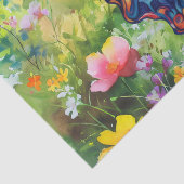 バタフライブルーオレンジウイング 薄葉紙 (詳細)