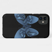 バタフライブルー Case-Mate iPhoneケース (裏面(横))