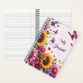 バタフライブーケ – My Journal ノートブック (内側)