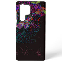 バタフライプリンセス Samsung Galaxyケース