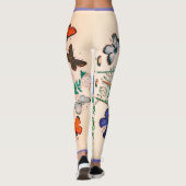 バタフライプリントレギンス レギンス (裏面)