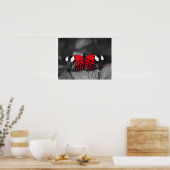 バタフライプリント ポスター (キッチン)